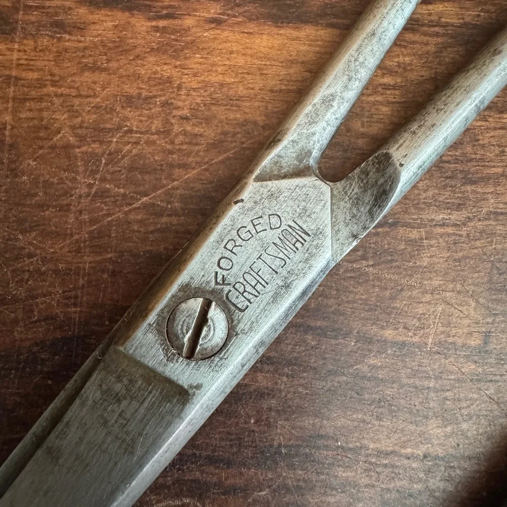 Set of‎ 2 Vintage Barber Shears Scissors Skilcraft Craftsman Made In USA